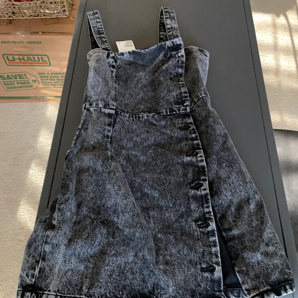 Button Up Denim Dress